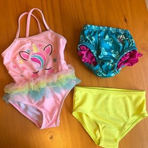 3 piece bathing suit bundle - size 12m